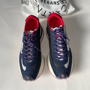 Stella McCartney Women's Blue and Pink Sneakers